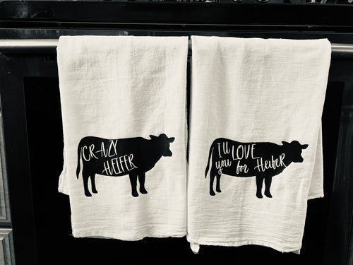 Heifer Tea Towels