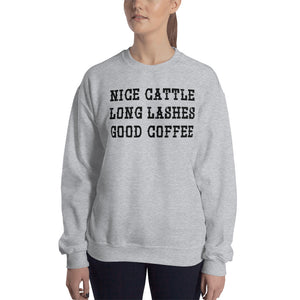 Cattle, Lashes, Coffee